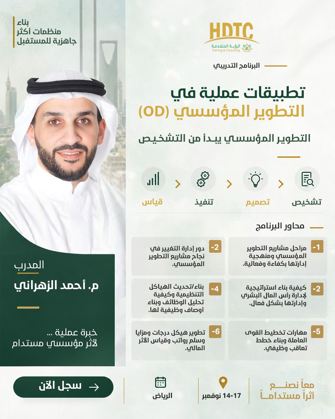 تطبيقات عملية في التطوير المؤسسي OD